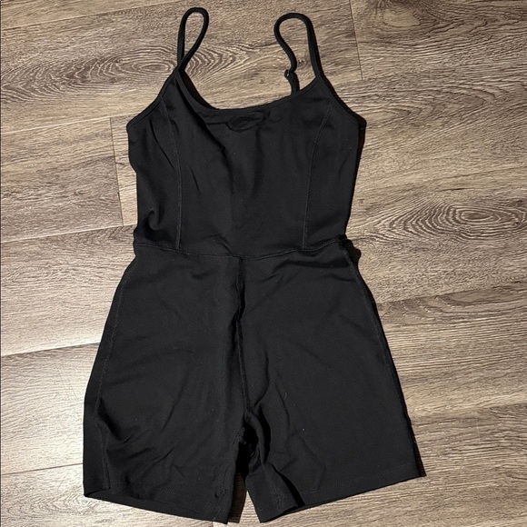 Black Strappy Romper - Picture 3 of 5